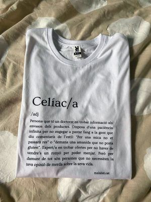 Samarreta "Celíac/a"