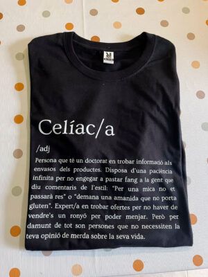 Samarreta "Celíac/a"